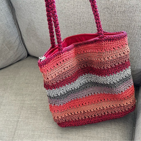 The Sak Multicolor Crochet Tote Bag (A0017) - Picture 12 of 15